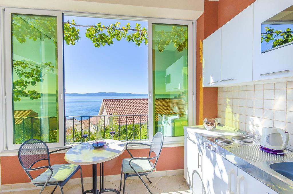 Apartments Kunac Podgora Bagian luar foto