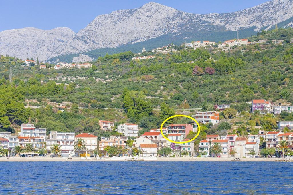 Apartments Kunac Podgora Bagian luar foto