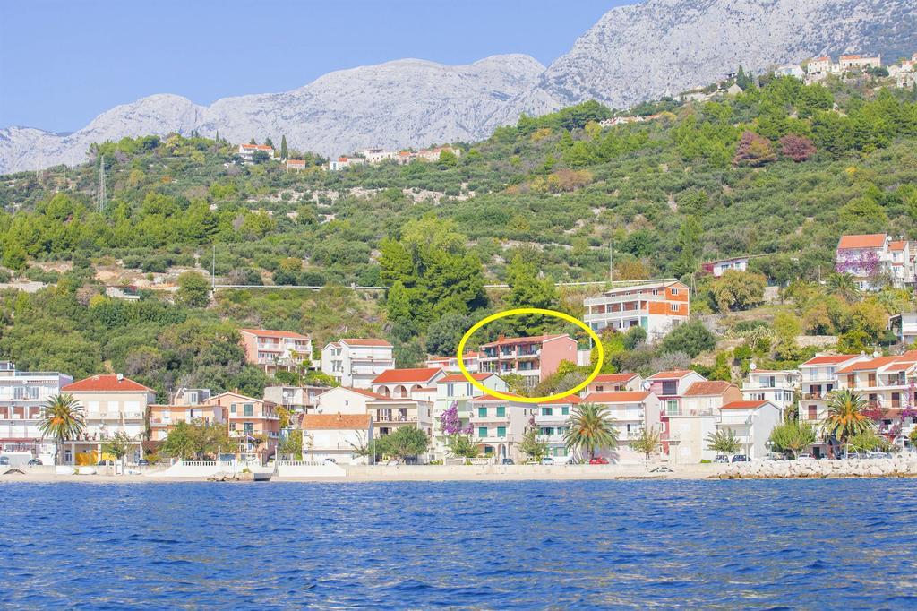 Apartments Kunac Podgora Bagian luar foto